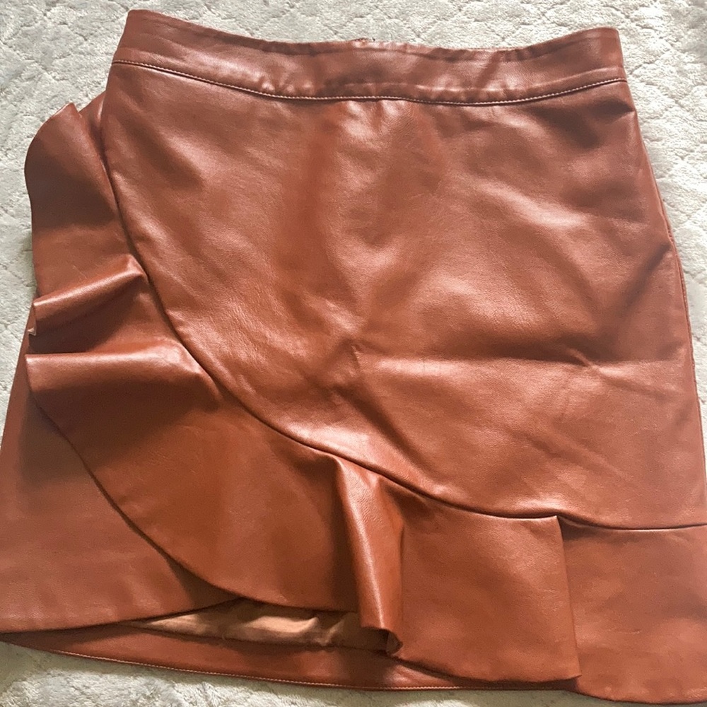 Leather skirt by Majorelle